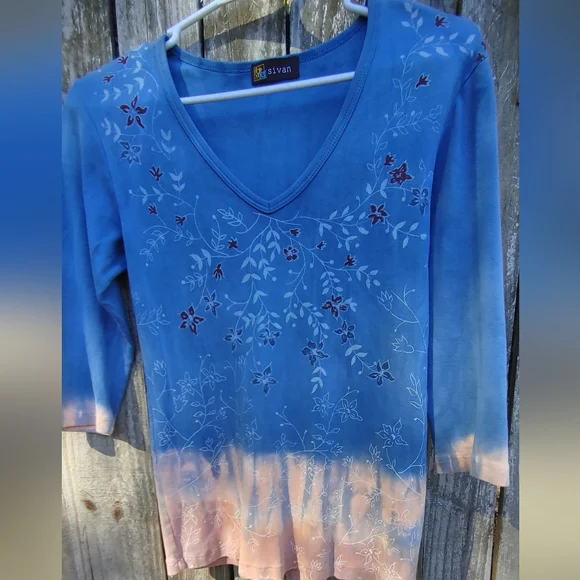 Sivan Women's Medium Floral Jersey - Picture 2 of 9